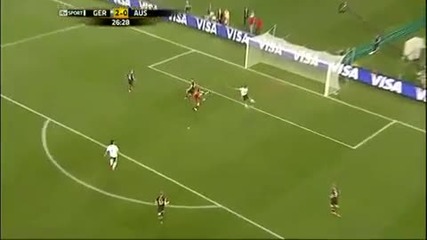 Германия - австралия гол на Miroslav Klose 