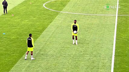 Лудогорец загрява за Шамрок Роувърс