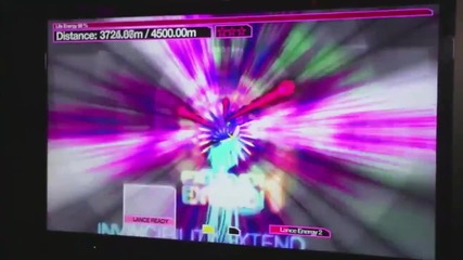 E3 - Gamespot Stage Shows - Carlos trips out at the Psn Booth