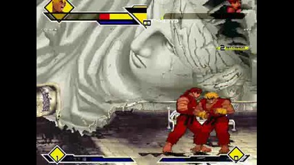 Mugen - Evil Ken vs Evil Ryu