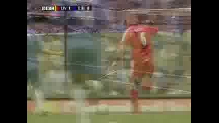 C.shield Chelsea Vs Liverpool - Riise 0:1