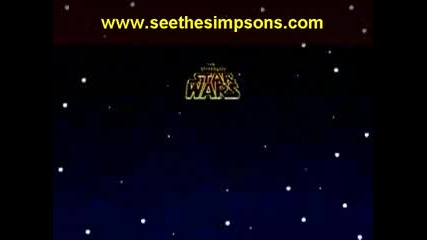 Simpsons Star Wars Parody Comedy