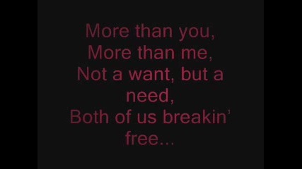 High School Musical - Breaking Free Video Lyrics.