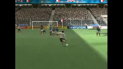 Euro 2008 Demo Freekick Ballack Goal