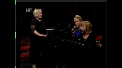 Lepa Brena i Meri Cetinic - Samo simpatija (damin gambit Hrt1 2.3.2014)