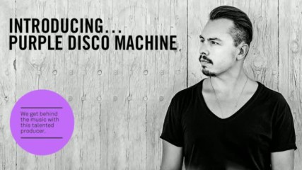 Purple Disco Machine in the Lab La