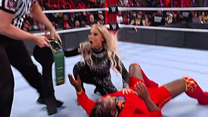 Reggie vs. Dana Brooke – 24/7 Championship Match: Raw, Feb. 21, 2022