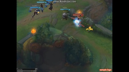 Yasuo's Penta Kill power xd ;d ;d