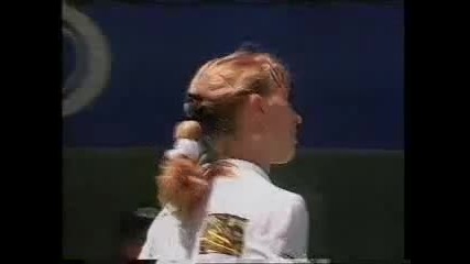 Steffi Graf vs Maryjoe Fernandez 1990 Australian Open part 6