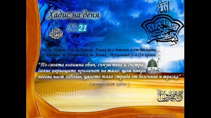 Из словата на Пратеника мир нему! - 2