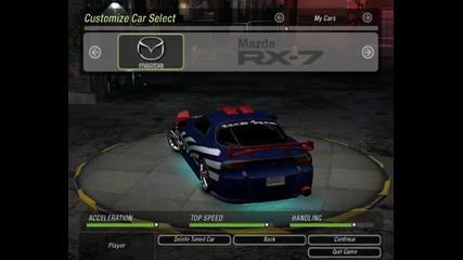 Nfs Underground 2 -- Cars