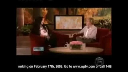Cher on Ellen Show - Part 1