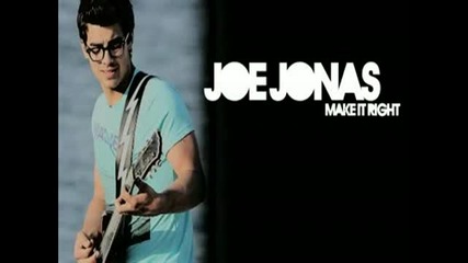 New Joe Jonas - Make It Right Hq 
