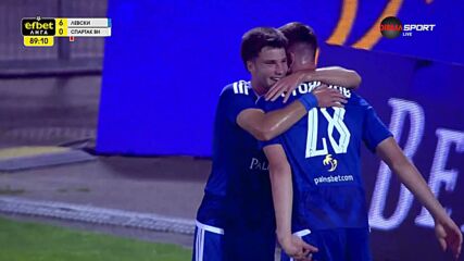 Адриан Райчев оформи крайния резултат между Левски и Спартак Варна