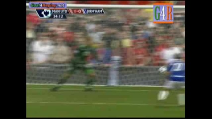 Manchester Utd - Birmingham City 1 - 0 (1 - 0,  16 8 2009)