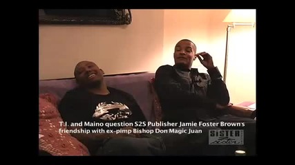 Rapper T.I. questions Jamie Foster Browns friendship with bishop don magic juan.