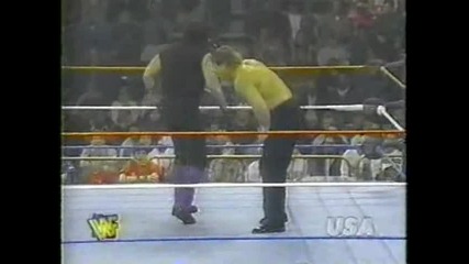 Raw 01/15/96 The Undertaker vs Isaac Yankem ( Kane )