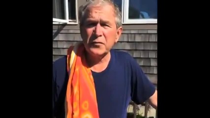 george bush - ace bucket challenge