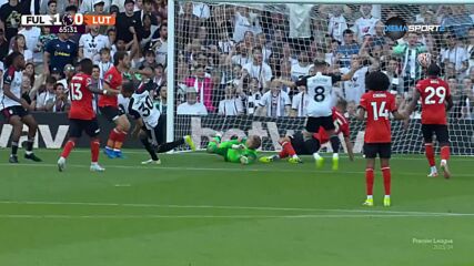Fulham with a Goal vs. Luton Town