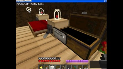 Minecraft - Епизод 1 Моята къща в един сървар :))