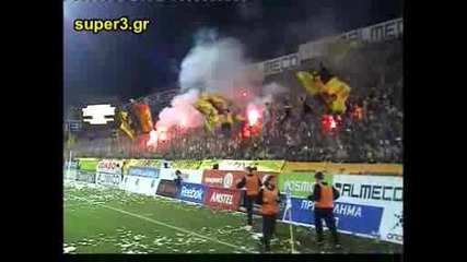 Aris - Paok Unikalna Atmosfera 25.01.09