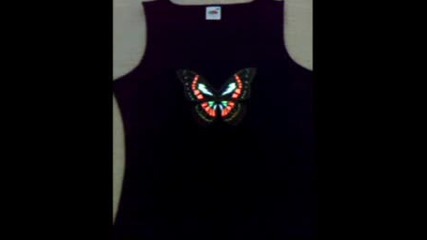 Black Butterfly Sleeveless