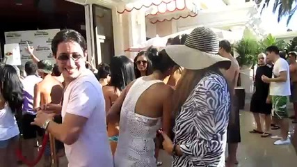 Nicole Scherzinger пияна на парти в Лас Вегас