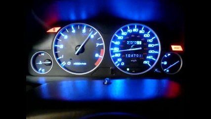 97 - 01 Honda Prelude - Tecko Mes Colorshift Gauge System 