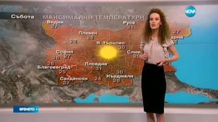Прогноза за времето (13.05.2017 - сутрешна)