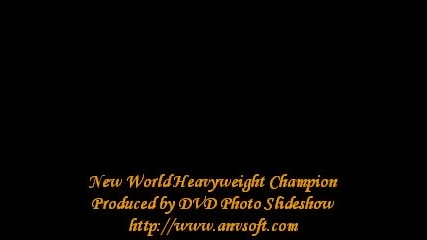 New World Heavyweight Champion Pics