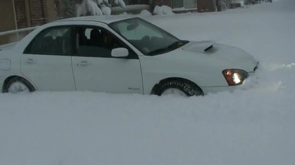 Subaru Impreza snow 2005 