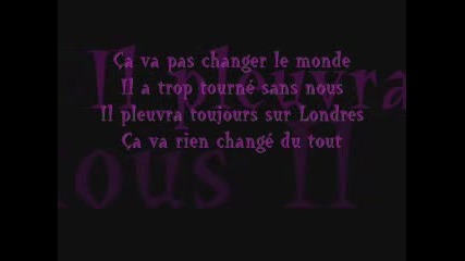 Ca Va Pas Changer Le Monde (превод)
