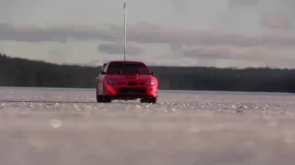 Tamiya Impreza Wrc Rally Car on Ice