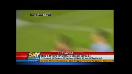 *мnого интересен мач между Cagliarii 3:3 Nap0lii.. 