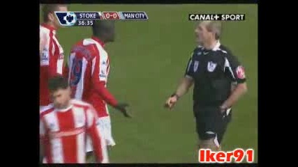 Стоук Сити - Манчестър Сити 1:0 31.01.2009