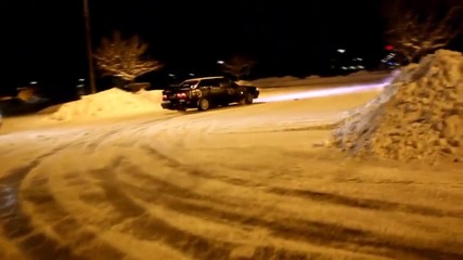 Volvo 940 Turbo Winter Drifting