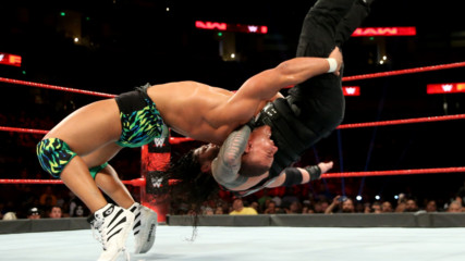 Roman Reigns vs. Jason Jordan: Raw, Sept. 11, 2017