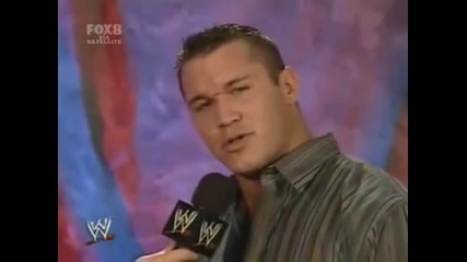 Wwe 24.2.2006 Smackdown Randy Orton backstage