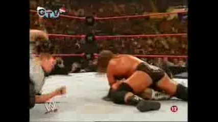 Wwe Armageddon 2007 - Triple H vs Jeff Hardy ( For Wwe Championship at The Royal Rumble 2008 ) 