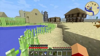 Minecraft Оцеляване на 1.6.2 - Епизод 13 - Къщата е Завършена