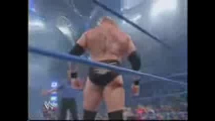 Wwe Smack Down - Kurt Angle vs Brock Lesnar
