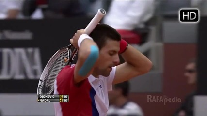 Nadal vs Djokovic - Rome 2012 - Part 1