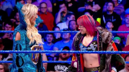 Charlotte Flair puts her SmackDown Women's Title on the line against Asuka's undefeated streak at WrestleMania