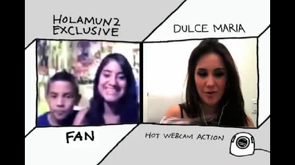 Dulce Maria Hot Webcam on mun2 