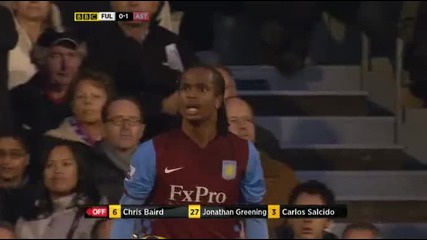 Fulham 1:1 Aston Villa / Highlights 2010 / 