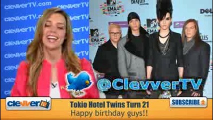 Tokio Hotel - Twins Bill & Tom Kaulitz Celebrate 21st Birthday