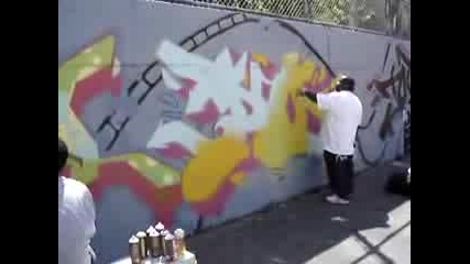Graffit Writers Re Do The Park The 2007