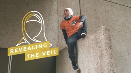 My hijab doesn't stop me from parkouring