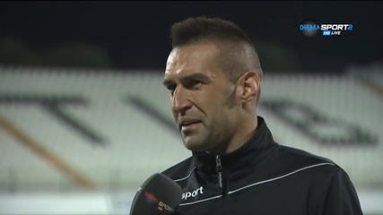 Играчът на мача Камбуров: Закономерно победихме