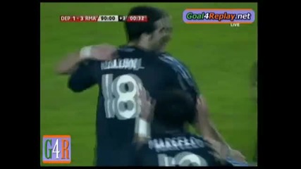 Deportivo La Coruna - Real Madrid 1 - 3 (1 - 3, 30 1 2010) 